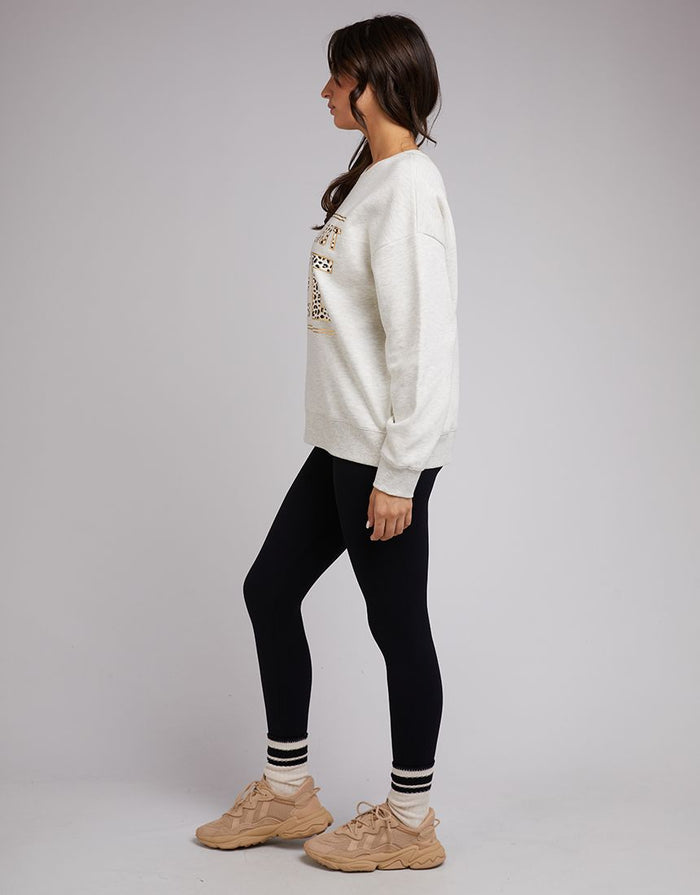 All About Eve women's oatmeal sweatshirt