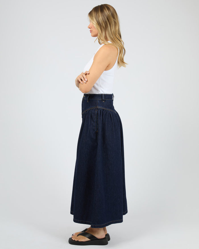 All About Eve Arlo Maxi Denim Skirt in Indigo Blue | Women's Clothing | Gretel Lane