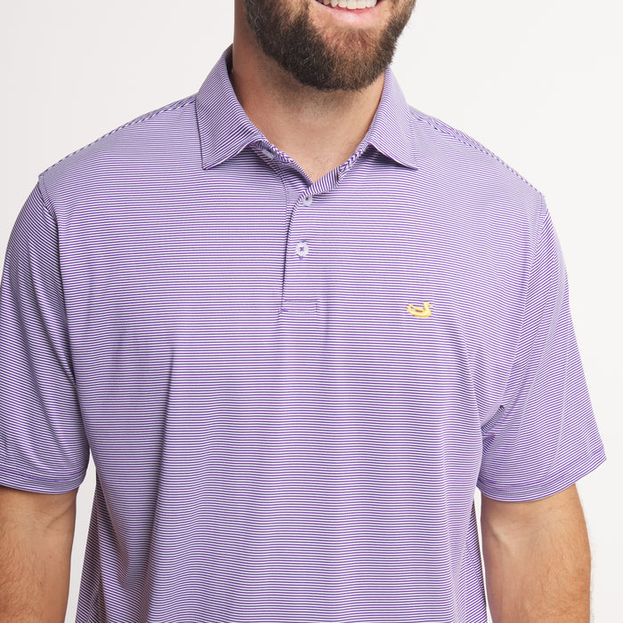 Purple & White Stripe / Extra Small