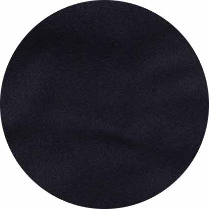 Men's Black Virgin Wool Fringed Scarf fabric swatch