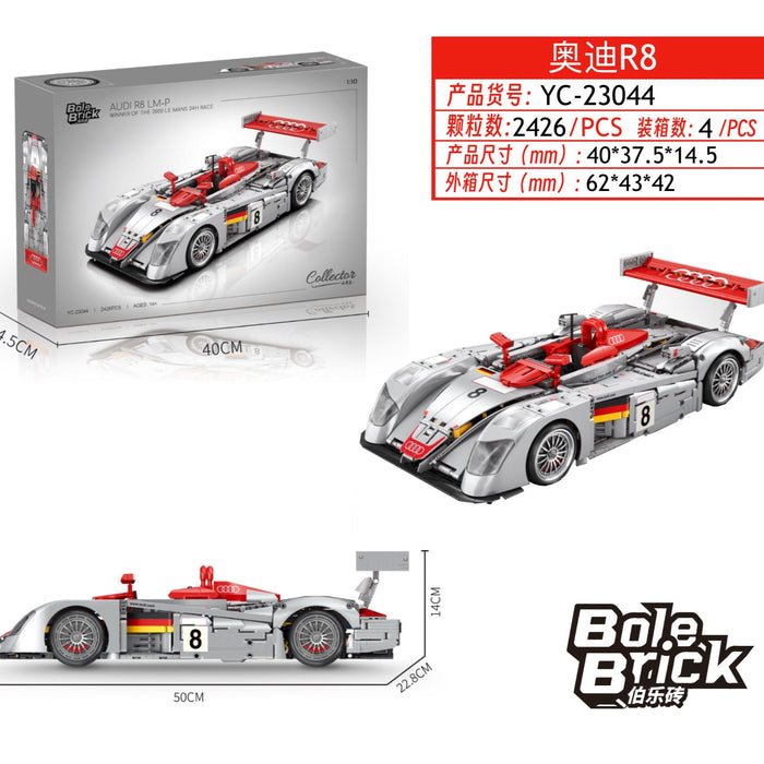 Bole Brick Audi R8 LM-P LE MANS