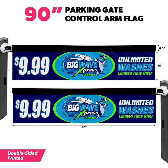 90 in. x 18 in. / Double-Sided