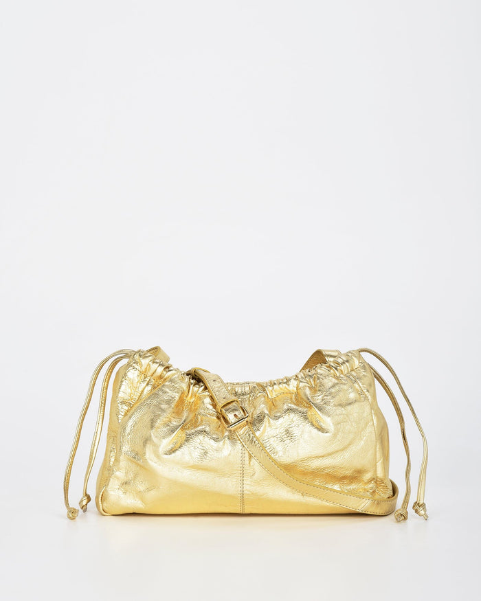 Halley Drawstring Bag (Gold)