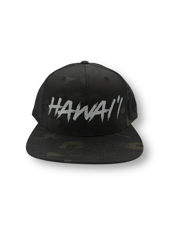 HAWAI'I MULTICAM BLACK SNAPBACK