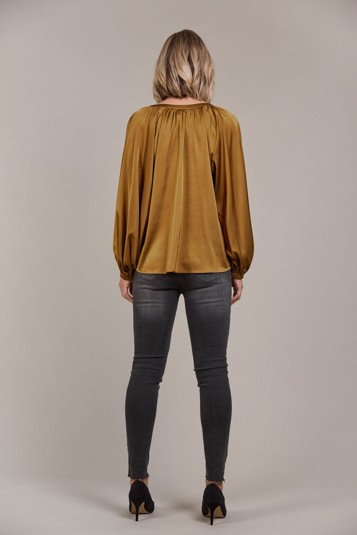 Ivy Blouse (Tobacco)
