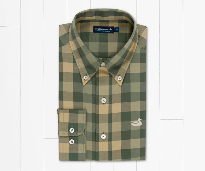 Dark Olive and Tan / Small