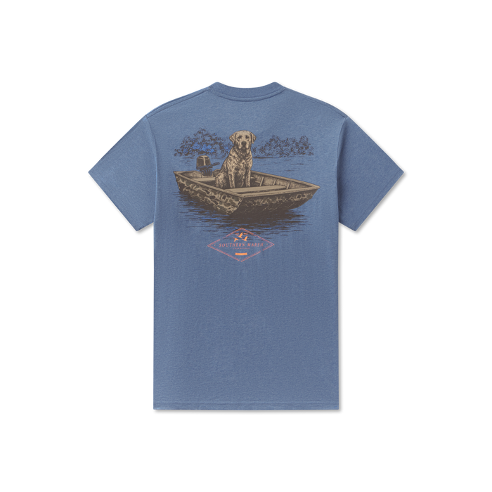 Washed Oxford Blue| Back