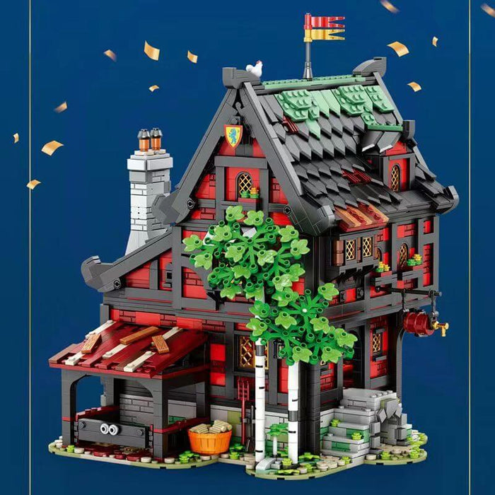 Reobrix 66017 Medieval Tavern THE CRUSADER'S INN Afobrick