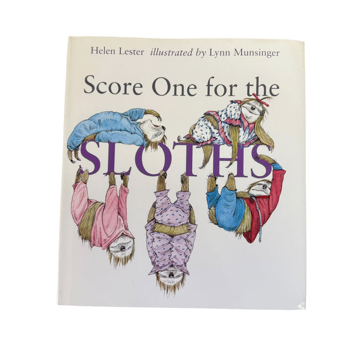 Score One for the Sloths Book
