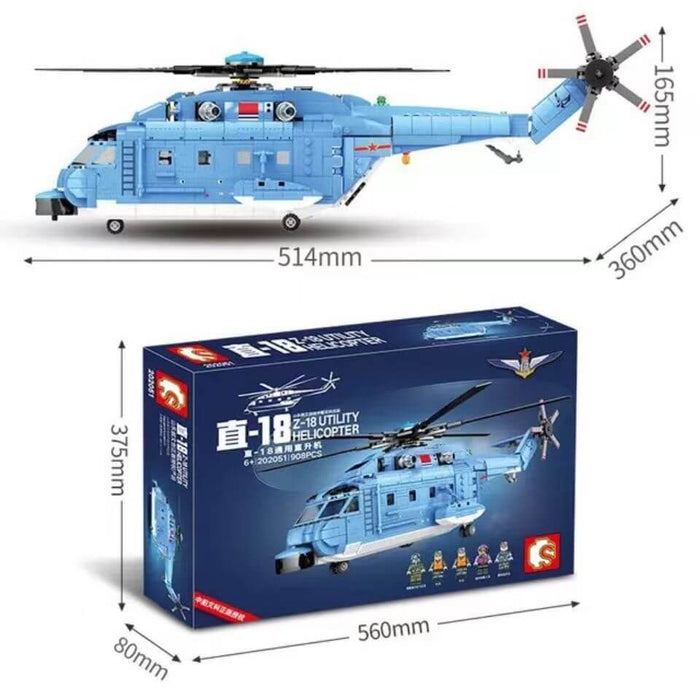 Sembo 202051 Z-18 Utility Helicopter sembo
