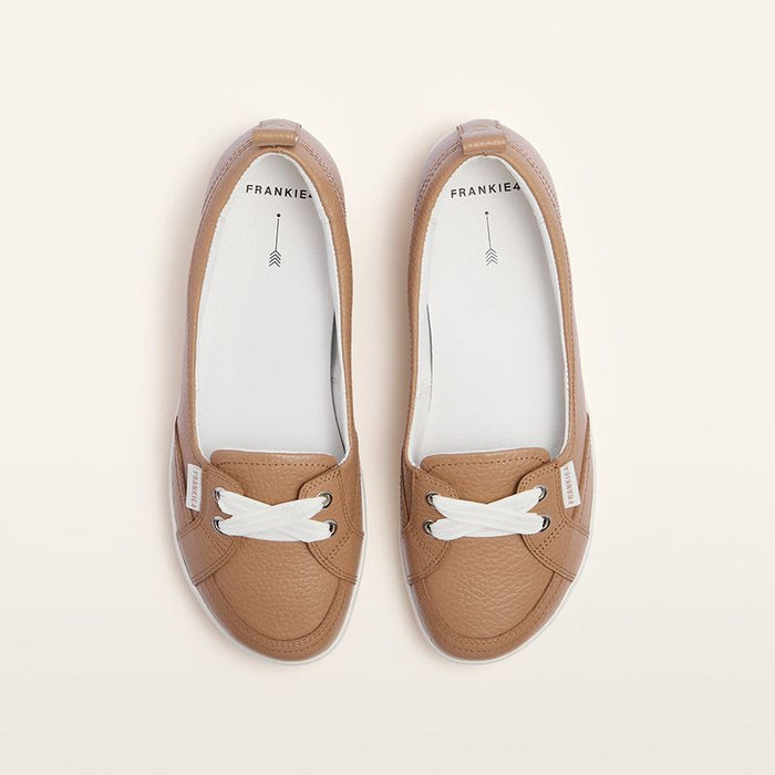 Frankie4 Slip On Tan Sneaker | Sophie IV | Gretel Lane