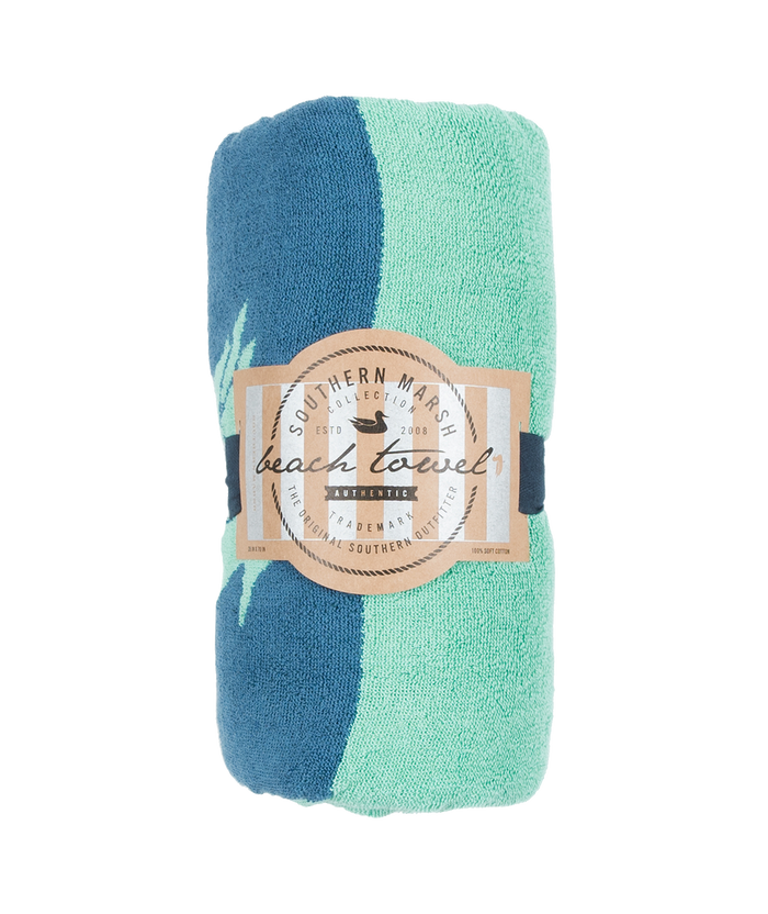Navy and Mint Stripes / Regular