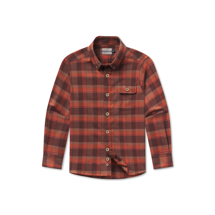 Stone Brown & Burnt Orange | Front