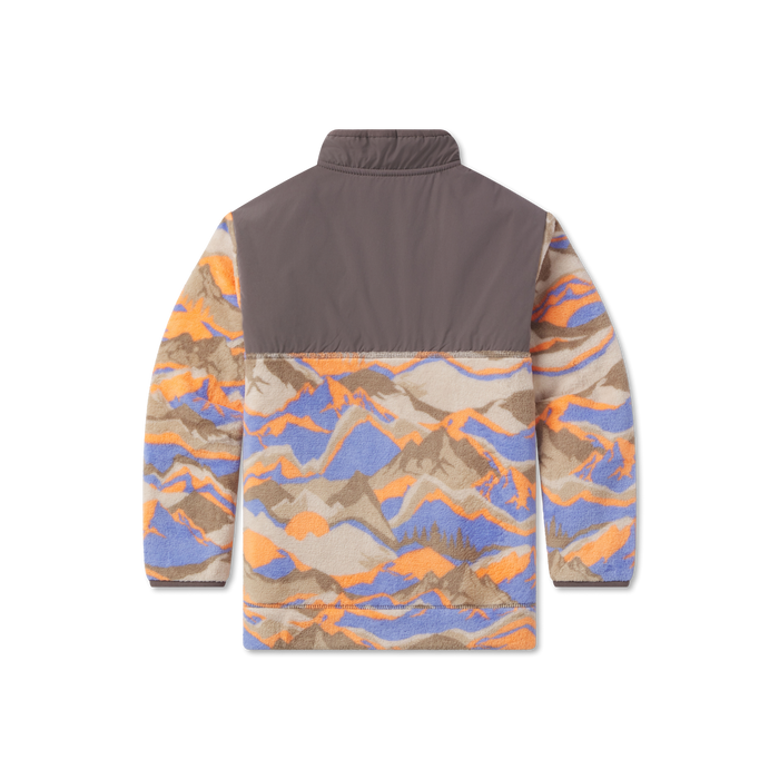 Burnt Taupe And Royal Blue | Back