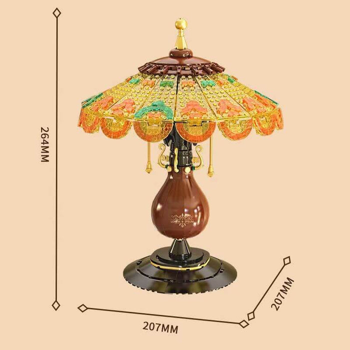 ZHEGAO 00398 Table Lamp Mini Brick Afobrick