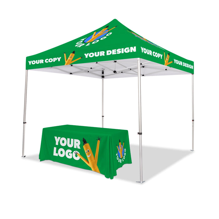 Canopy Top + Frame / No Back Walls / 6ft Throw