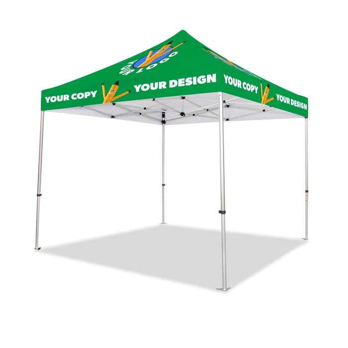 Canopy Top + Frame / No Back Walls / No Table Cover
