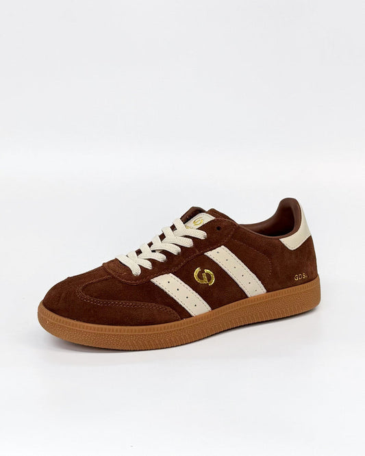 Goodsole 2001 Parallel sneaker coffee suede