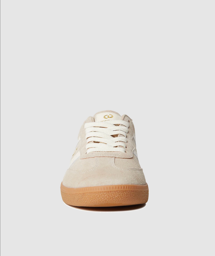 GoodSole 2001 Parallel Women's Lace-up Sneaker Tropical Taupe Suede | Women's Sneakers | Gretel Lane