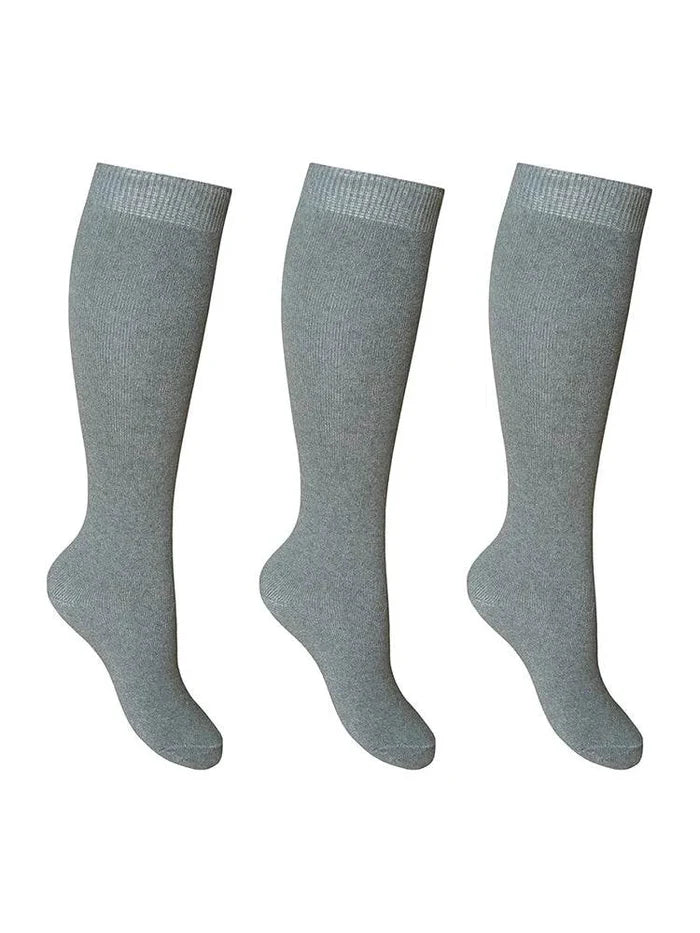 3 Pack Plain Cotton Rich Ankle Socks - thefancydress.co.uk
