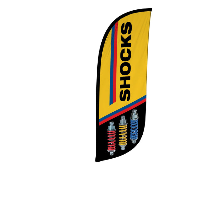 8ft Shocks Feather Flag