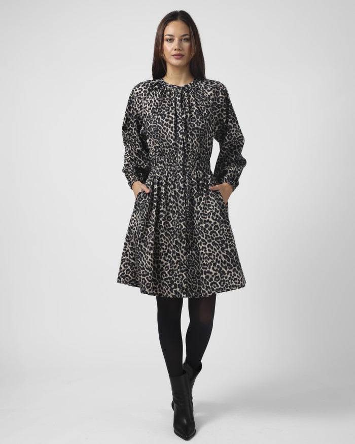 Abbie Dress Leopard | Stella + Gemma