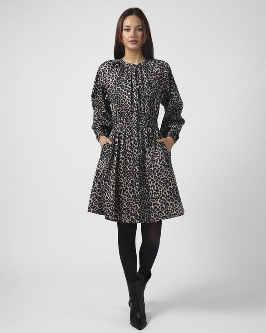 Abbie Dress Leopard | Stella + Gemma