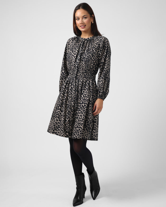 women’s leopard print dress | Stella + Gemma