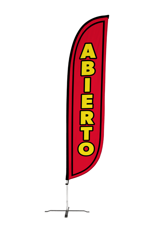 Abierto Feather Flag 10M1200095