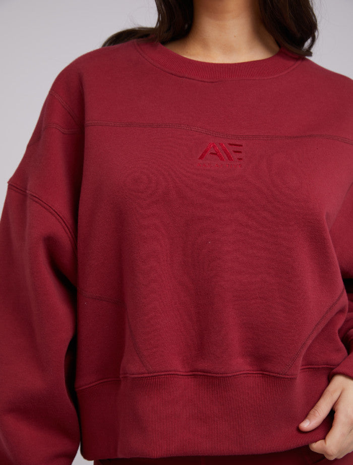 Active Tonal Sweater (Port)