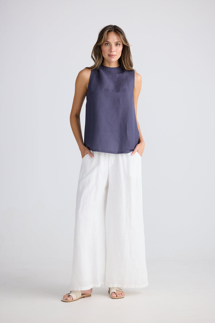 Adel Top (Indigo Ash)