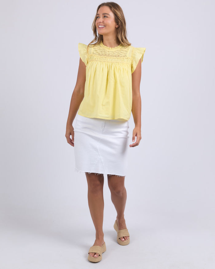 Adelyn Top (Lemon)