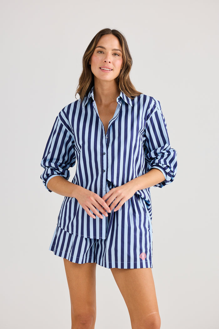 Adrift Shirt (Blue Stripe)