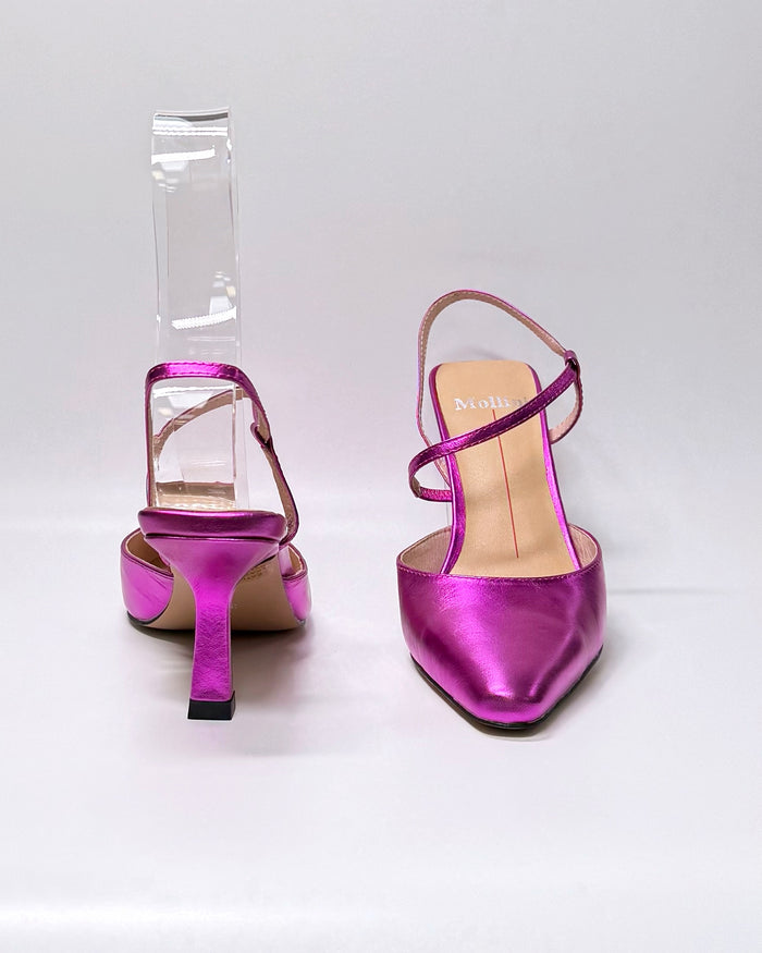 Agness (Fuchsia Metallic)