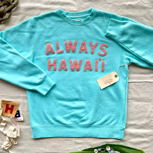 ALWAYS HAWAI`I - coral on aqua