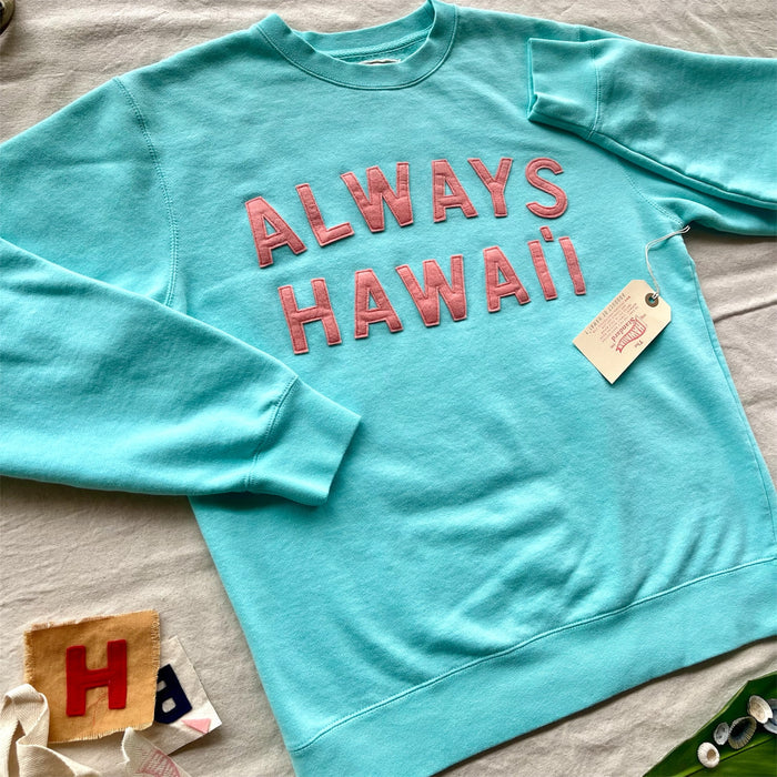 ALWAYS HAWAI`I - coral on aqua