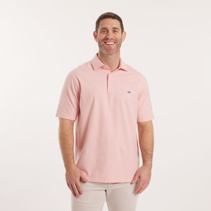Coral Relaxed Stripe / Extra Small