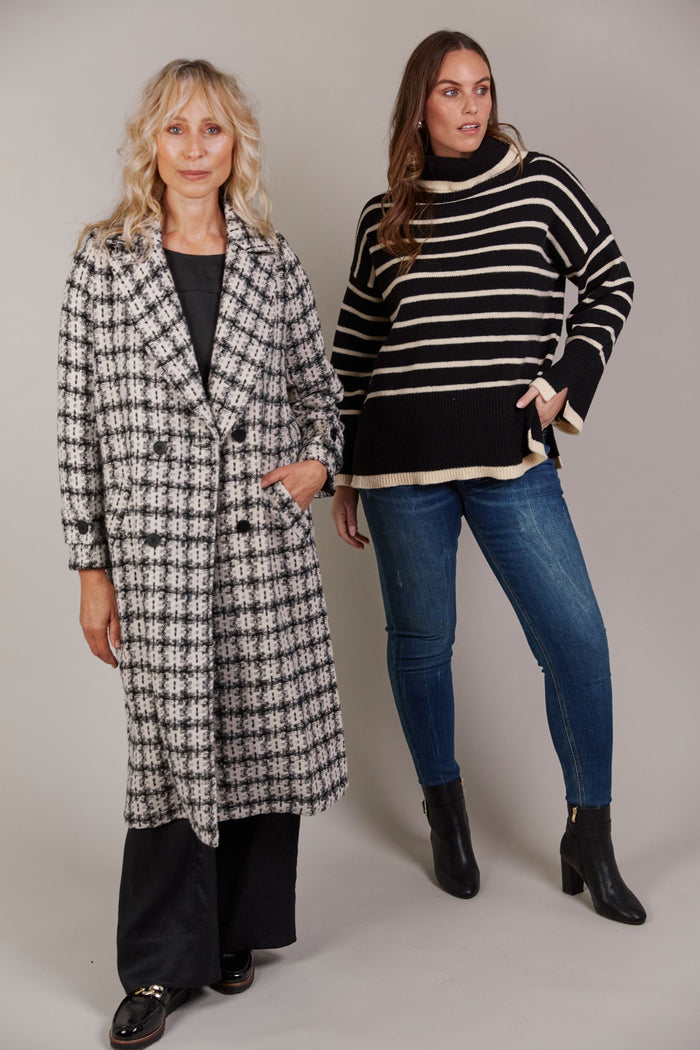 Aman Coat (Black)