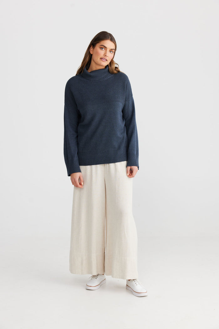 Amor Knit (Navy)