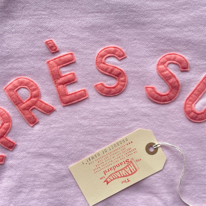 APRES`SURF- coral on pink