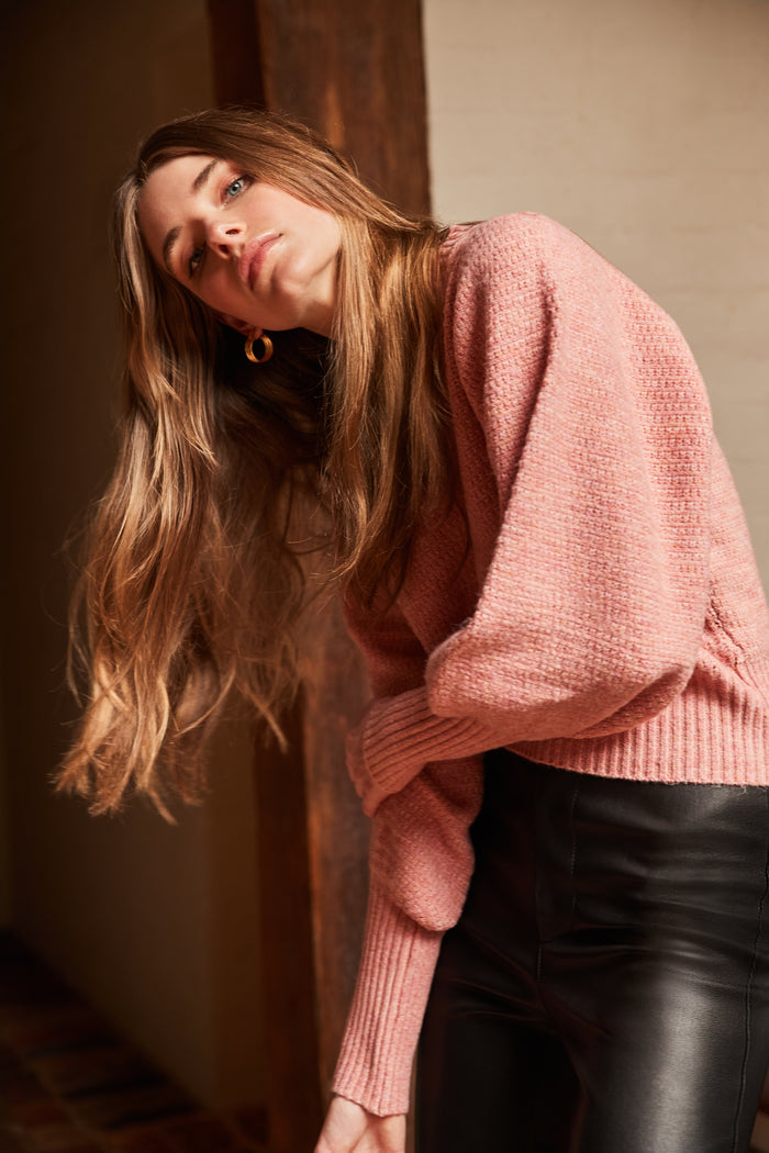 Arctic Jumper (Pink Marle)