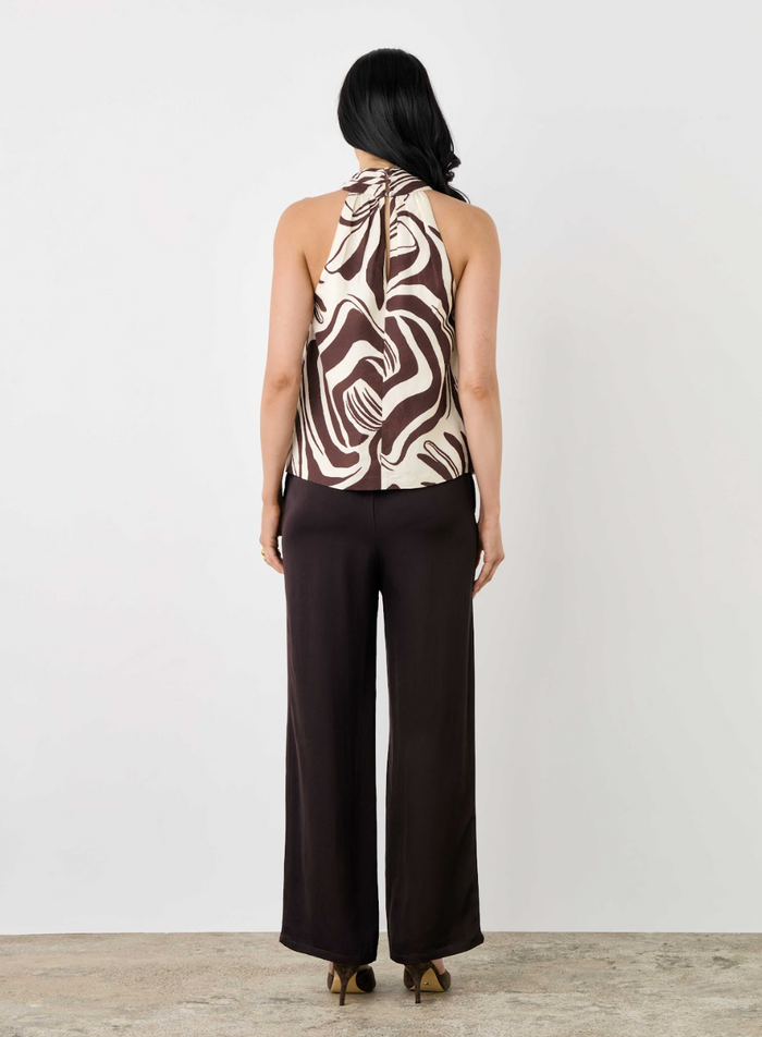 Esmaee Argyle Halter Top | Women's Clothing | Gretel Lane
