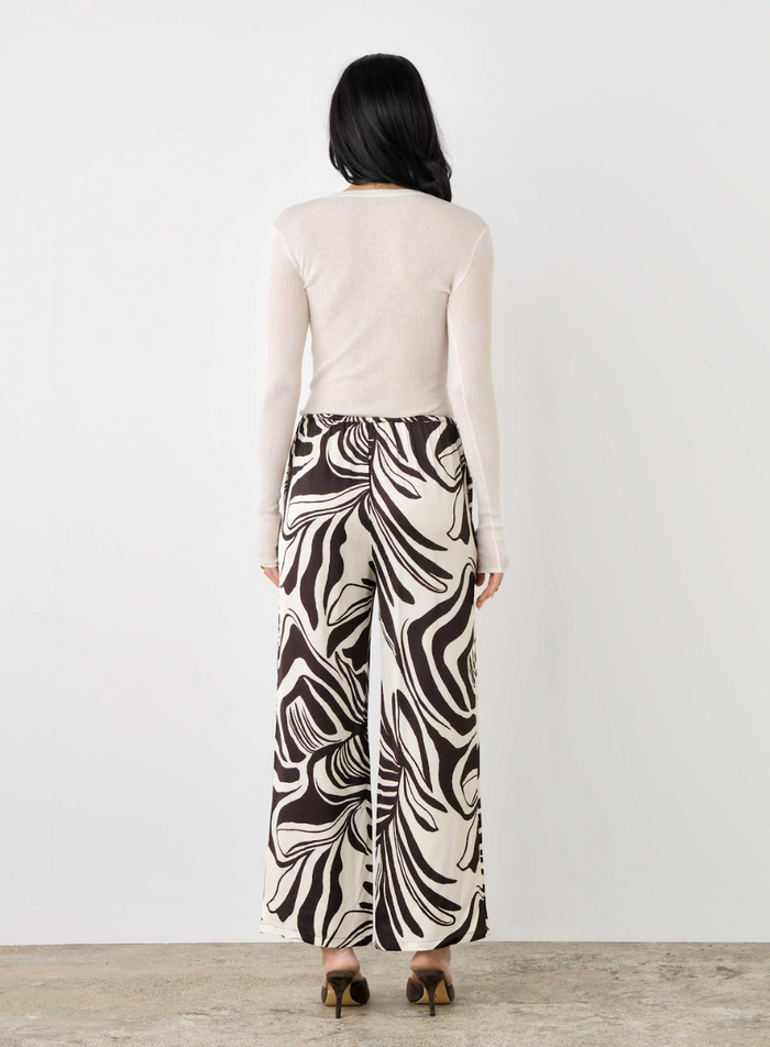 Esmaee Argyle Relaxed Full Length Pant | Women's Clothing | Gretel Lane