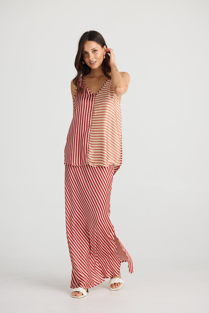 Aria Top (Allsorts Stripe)