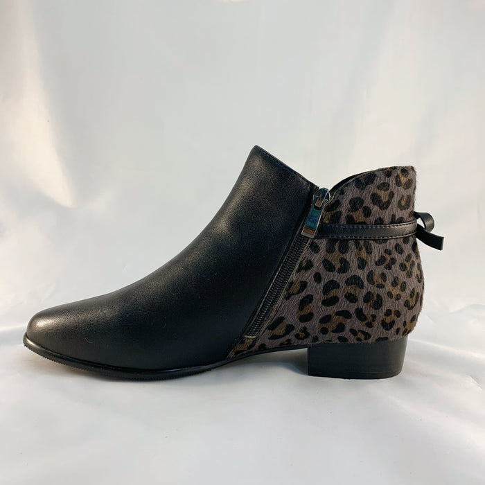 Women’s Black Leopard Boots