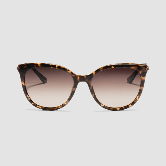 Locello Ashley Round Polarised Sunglasses Tortoiseshell | Women's Sunglasses | Gretel Lane
