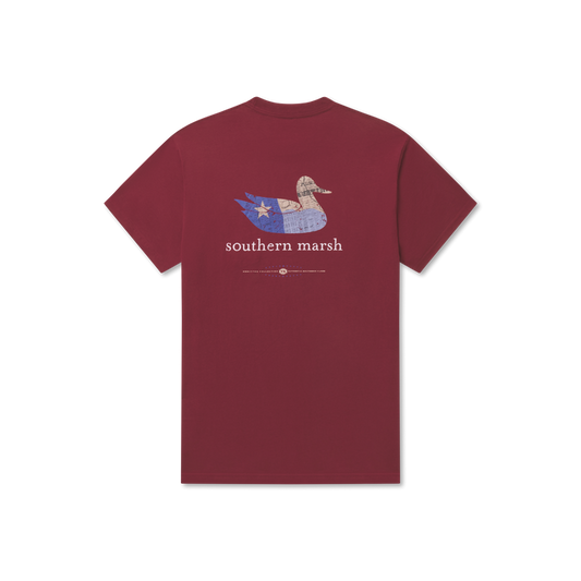 Maroon | Authentic Heritage Tee | Texas