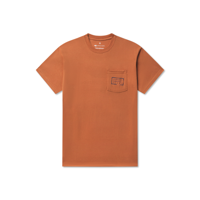 Burnt Orange | Authentic Heritage Tee | Texas | Front