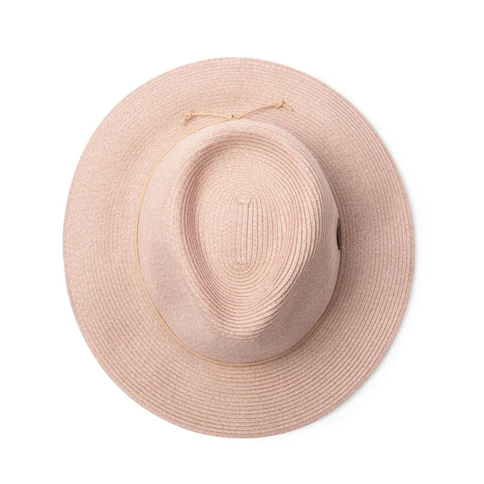 Before Dark Avoca Flexibraid Fedora Old Rose | Women's Hats | Gretel Lane