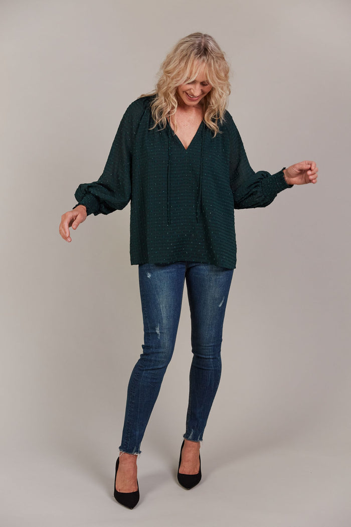 Ayana Blouse (Peacock)